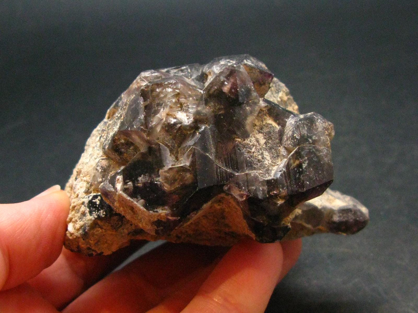 Rare Brandenberg Brandberg Amethyst Quartz Crystal From Namibia - 3.0"