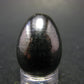 Black Shungite Egg From Russia - 1.0"