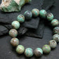 Variscite Genuine Untreated Bracelet ~ 7 Inches ~ 12mm Round Beads