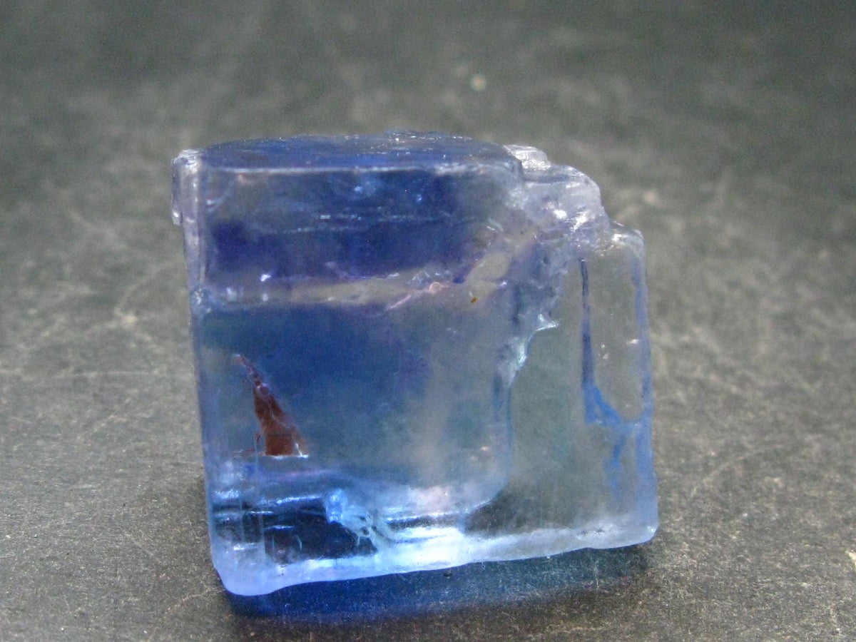 Blue Halite Crystal From USA - 1.1" - 18.24 Grams