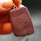 Purple Jade Silver Pendant From Turkey - 1.5" - 9.90 Grams