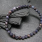 Blue Sapphire Genuine Bracelet ~ 7 Inches ~ 5mm Round Facetted Beads