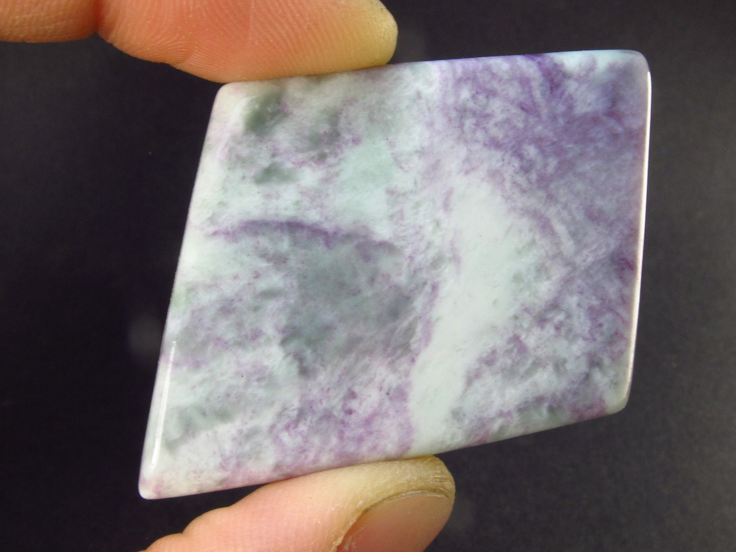 Very Rare Kammerrerite Chrome Clinochlore Tumbled Stone from Turkey - 1.4" - 24.0 Grams