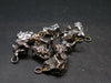 Lot Of 10 Campo Del Cielo Meteorite Pendants from Argentina - 36.35 Grams