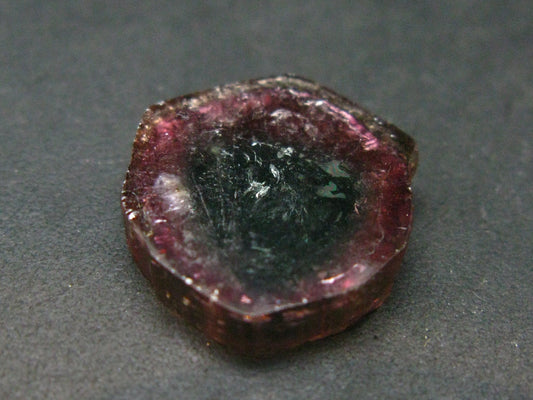 Rare Watermelon Tourmaline Crystal Slice From Brazil - 10.59 Carats