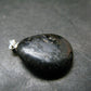 Very Rare Sterling Silver Nuumite Nuummite Pendant From Greenland - 1.0" - 3.72 Grams