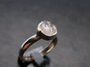 Gray Herderite Silver Ring from Africa - Size 7 - 1.88 Grams