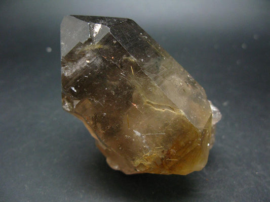 Large Rutilated Smoky Quartz Crystal from Brazil - 3.3" - 205 Grams