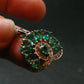 Emerald Silver Pendant W/Chain From Colombia - 4.18 Grams Total