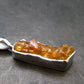 Zincite Zinkite Crystal 925 Silver Pendant From Poland - 0.9" - 2.20 Grams