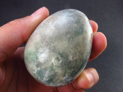 Unique Heulandite, Scolecite & Stilbite Egg From India - 2.2" - 128 Grams