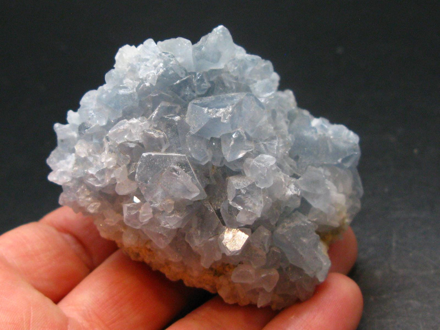 Natural Sky Blue Celestite Celestine Cluster from Madagascar - 2.4" - 146.0 Grams