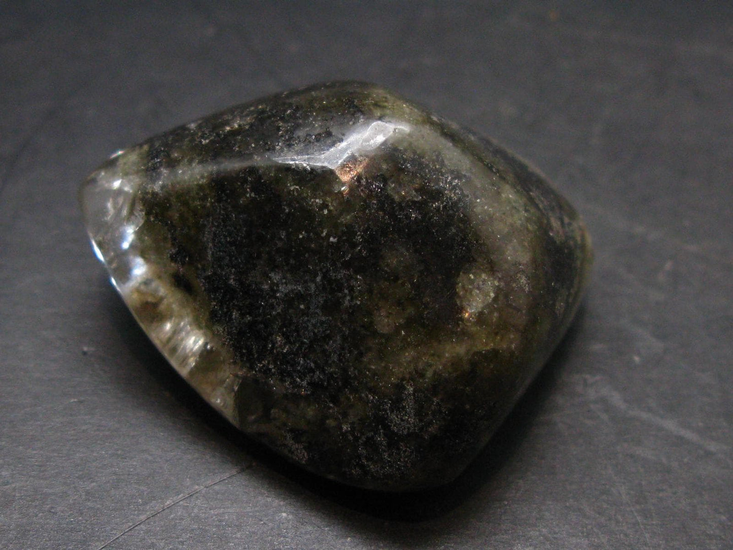 Genuine Phenakite Phenacite Tumbled Crystal from Russia - 190.55 Carats - 1.5"