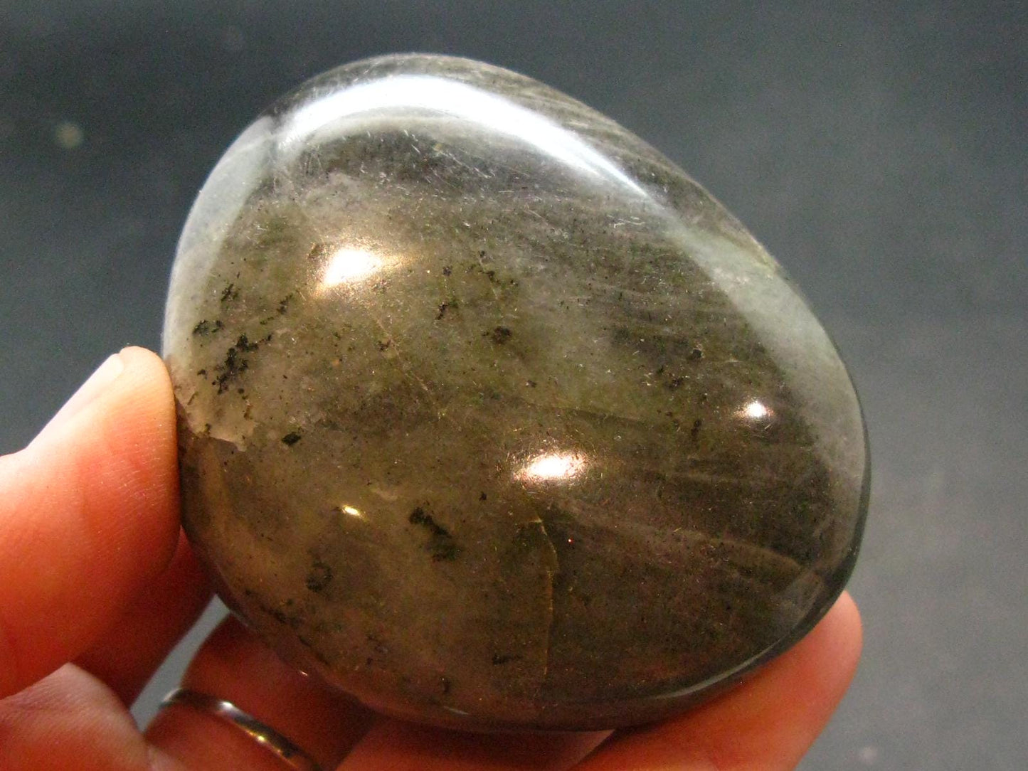 Labradorite Polished Stone from Madagascar - 2.4" - 161.25 Grams