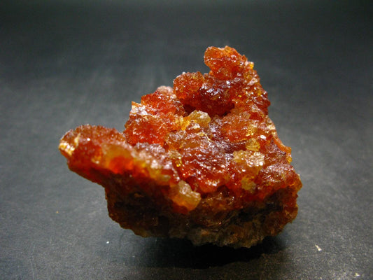 Stunning Fire Red Zincite Zinkite Cluster From Poland - 2.3" - 200 Grams