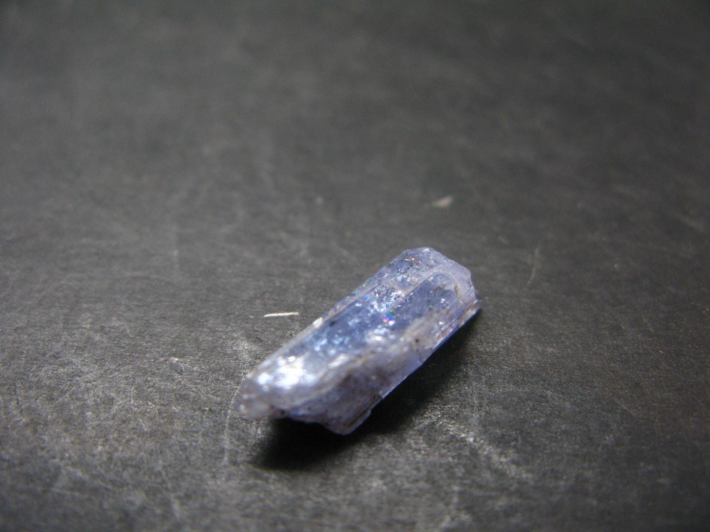 Fine Gem Tanzanite Zoisite Crystal From Tanzania - 7.55 Carats - 0.7"