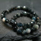 Rare Grandidierite Genuine Bracelet ~ 7 Inches ~ 4mm Facetted Beads