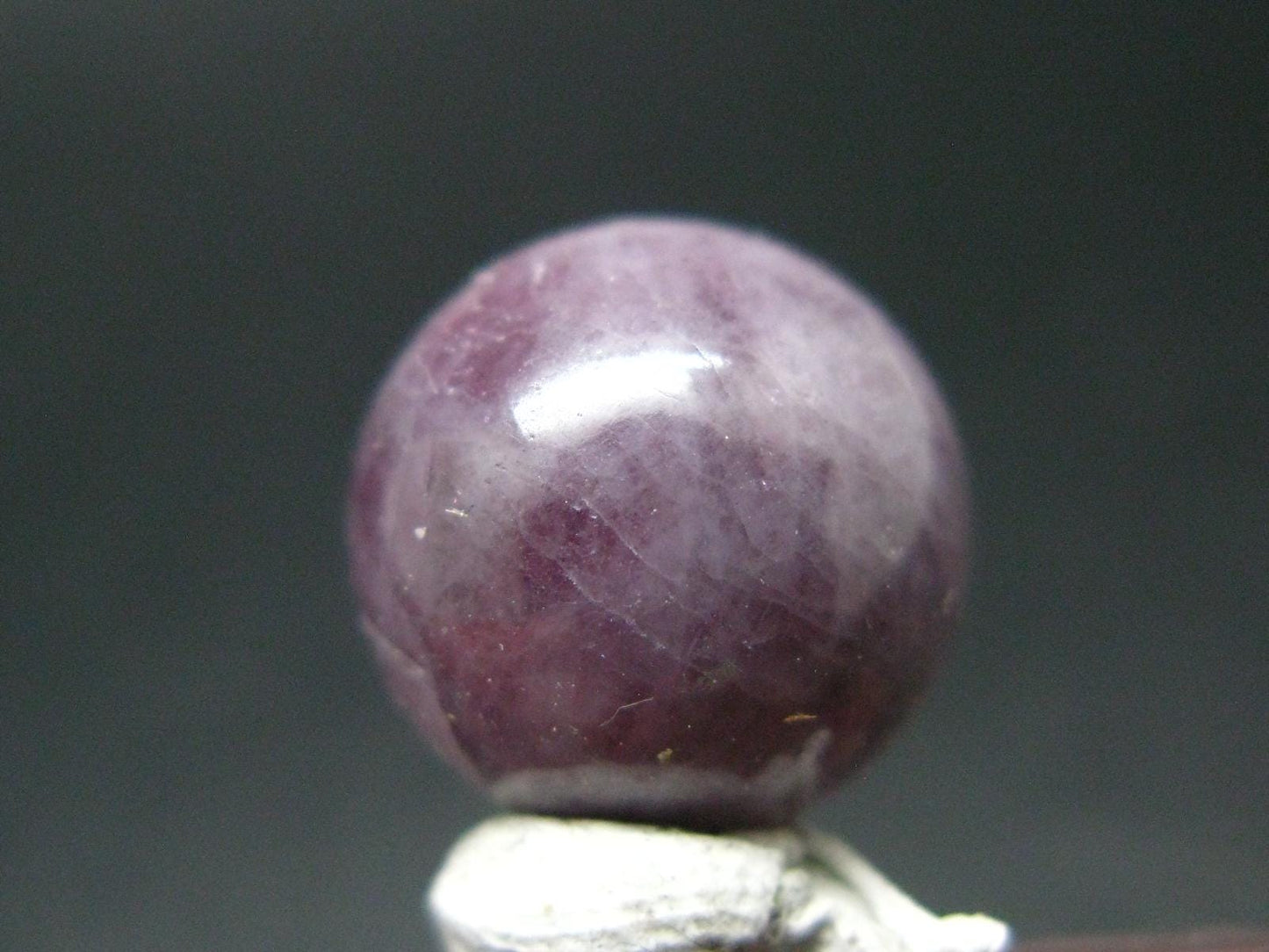 Genuine Red Spinel Sphere Ball From Russia - 1.4cm - 26.70 Carats