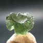 Moldavite Tektite Raw Piece from Czech Republic - 0.6" - 8.25 Carats - 1.65 Grams