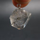 Fine Natural Herkimer Diamond Silver Pendant From New York - 0.9" - 3.79 Grams