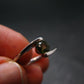 Moldavite Sterling Silver Ring From Czech Republic - Size 9 - 2.47 Grams