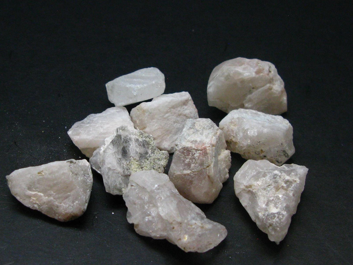 Lot of 10 Phenakite Phenacite Crystals From Brazil - 63.87 Grams