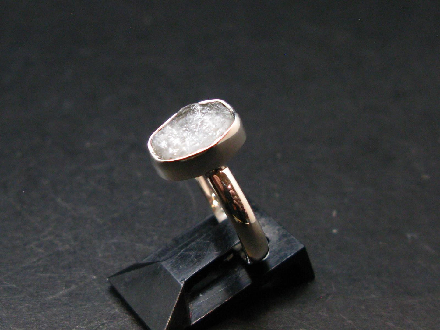 Phenakite Phenacite Sterling Silver Size 6 Ring from Russia - 2.05 Grams