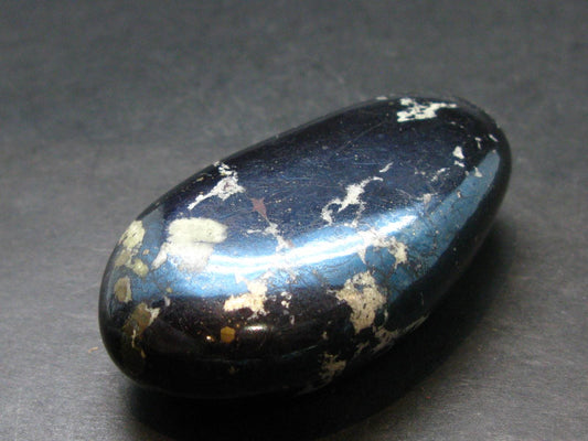 Covelite Covellite Tumbled Stone From Peru - 2.6" - 125.91 Grams