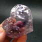 Amazing Natural Amethyst Heart from Brazil - 1.8" - 68.73 Grams