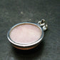 Pink Petalite Silver Pendant from Canada - 1.1" - 4.20 Grams