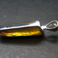 Zincite Zinkite Crystal 925 Silver Pendant From Poland - 1.0" - 2.68 Grams