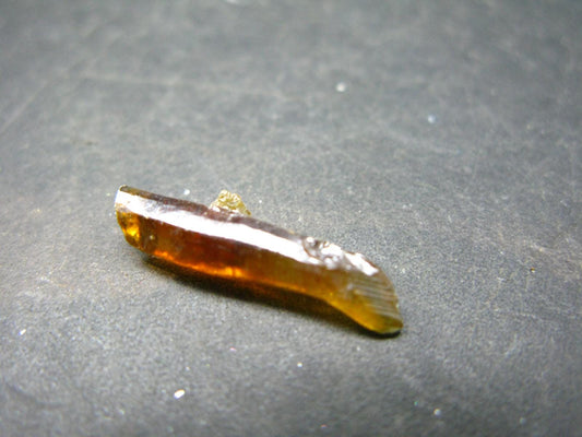 Stunning Fire Red Zincite Zinkite Crystal From Poland - 0.8" -6.70 Carats