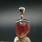 Rare Large Pezzottaite Pink Beryl 925 Silver Pendant from Madagascar - 6.80 Carats - 0.7"
