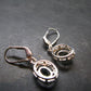 Moldavite Tektite Silver Earrings from Czech Republic - 3.0 Grams