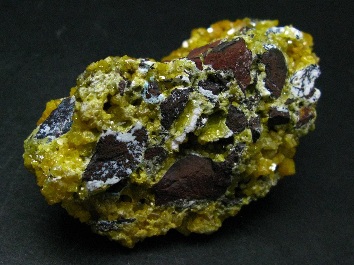 Nice Large Yellow Mimetite Cluster from Congo - 3.1"