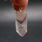 Phantom Hematite in Quartz Crystal Pendant From India - 1.3" - 4.04 Grams