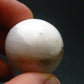 Rare White Barite Sphere From Norway - 1.1"