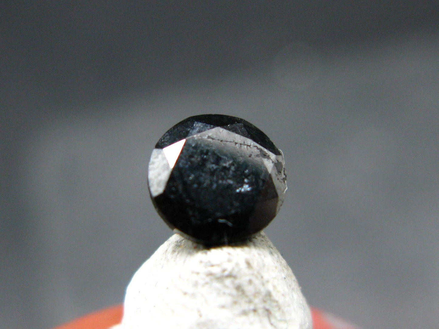 Rare Genuine Black Diamond Cut Stone From Congo - 0.71 Carats