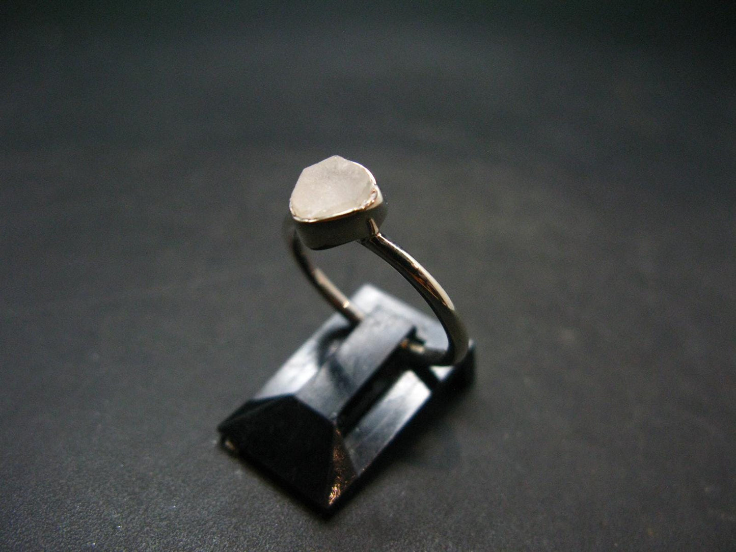 8.65 Carat Phenakite Phenacite Sterling Silver Size 6 Ring from Brazil