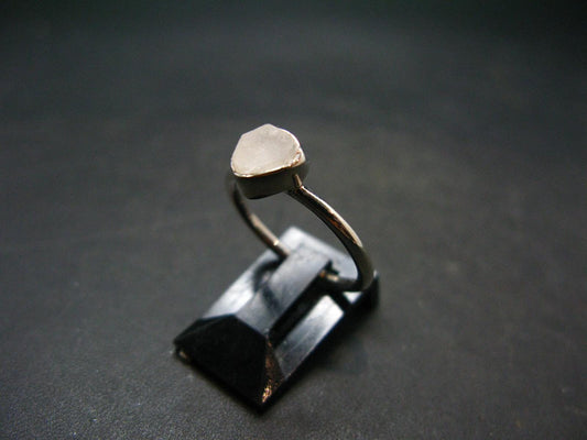 8.65 Carat Phenakite Phenacite Sterling Silver Size 6 Ring from Brazil