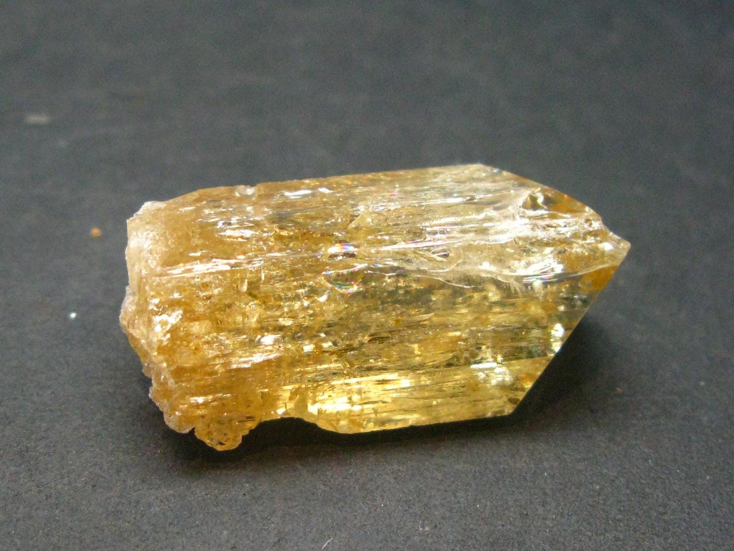 Imperial Topaz Crystal From Zambia - 1.0" - 35.50 Carats