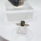 Raw Alexandrite Ring – Color Change Gemstone, June Birthstone, Silver Band (Size 7)