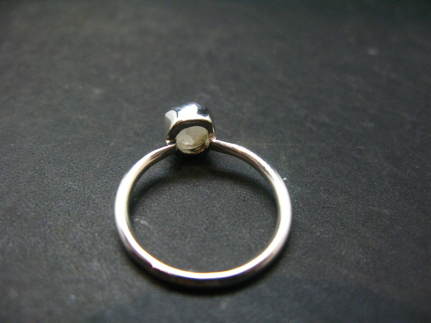 Phenakite Phenacite Sterling Silver Size 6 Ring from Nigeria - 1.75 Grams