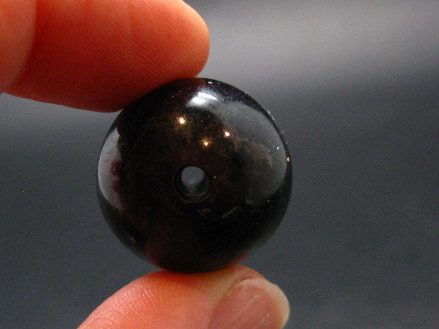Sugilite Polished Bead From South Africa - 0.8" - 12.60 Grams