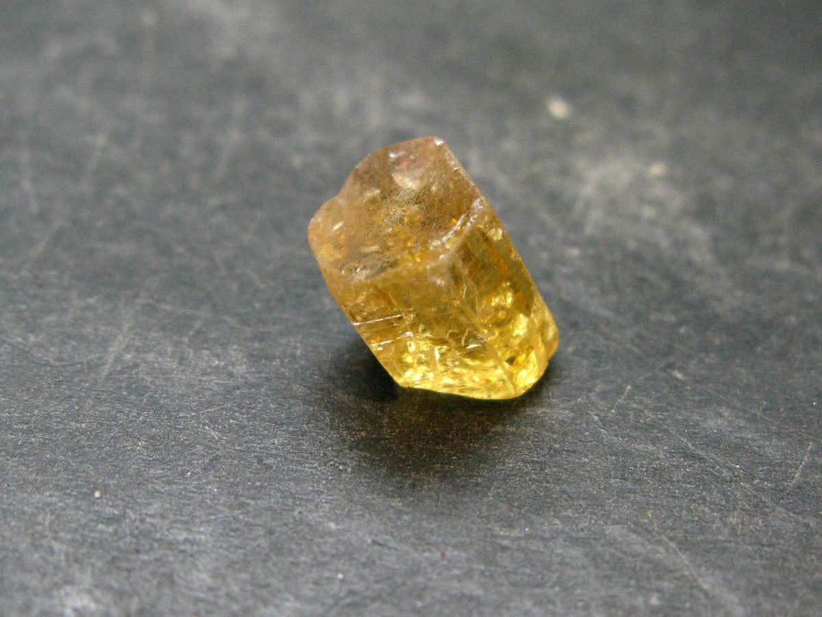 Gem Heliodor Golden Beryl Crystal From Tajikistan - 13.15 Carats - 0.5"