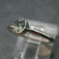 Genuine Alexandrite Gem Silver Ring From Russia - Size 5 - 1.42 Grams
