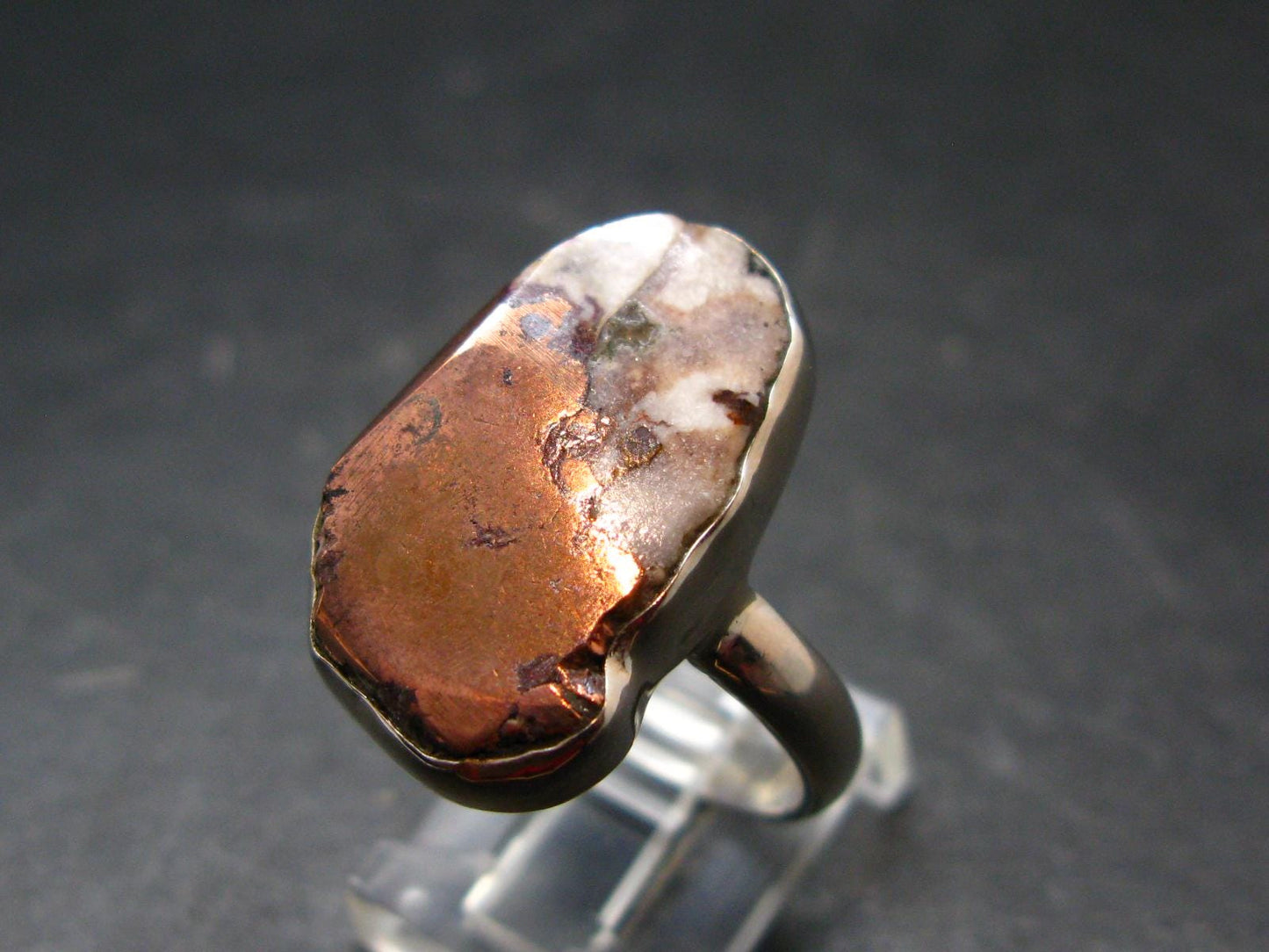 Copper Silver Ring from Michigan - 9.04 Grams - Size 9