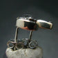 Raw Campo Del Cielo Meteorite Stud Earrings In Silver From Argentina