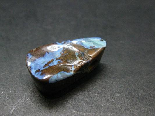 Stunning Rare Boulder Opal Metal Free Pendant from Australia - 0.9" - 3.91 Grams