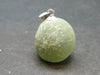 Complete Prehnite Sterling Silver Pendant from Mali - 1.0" - 7.44 Grams